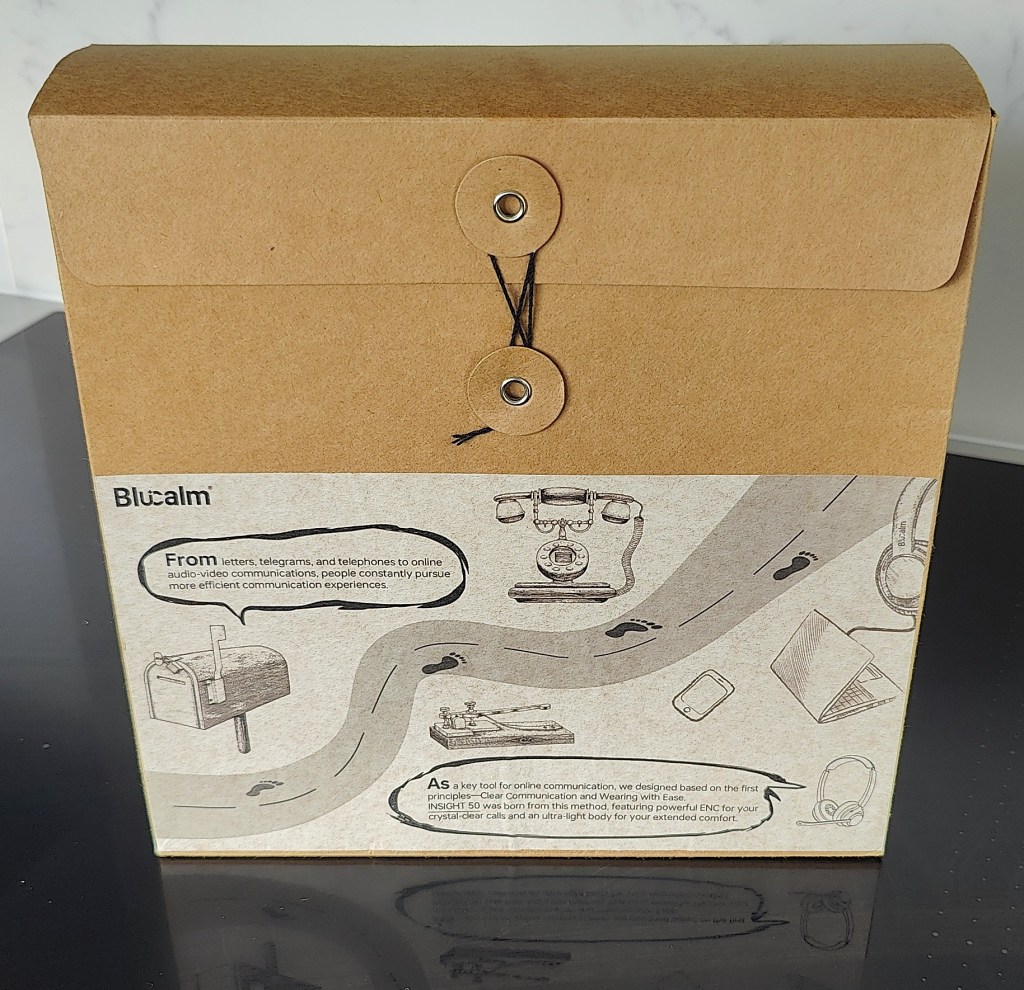 Outer packaging rear