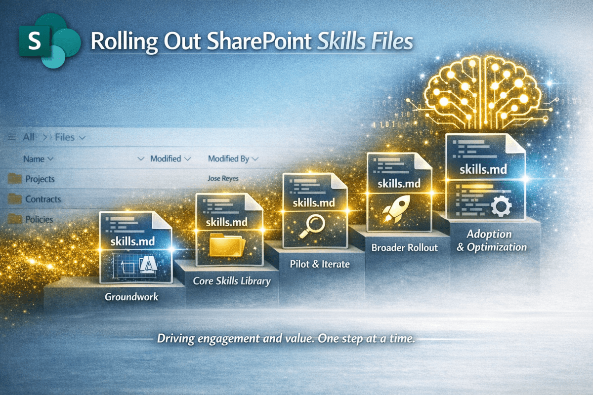 Rolling Out SharePoint Skills&nbsp;Files